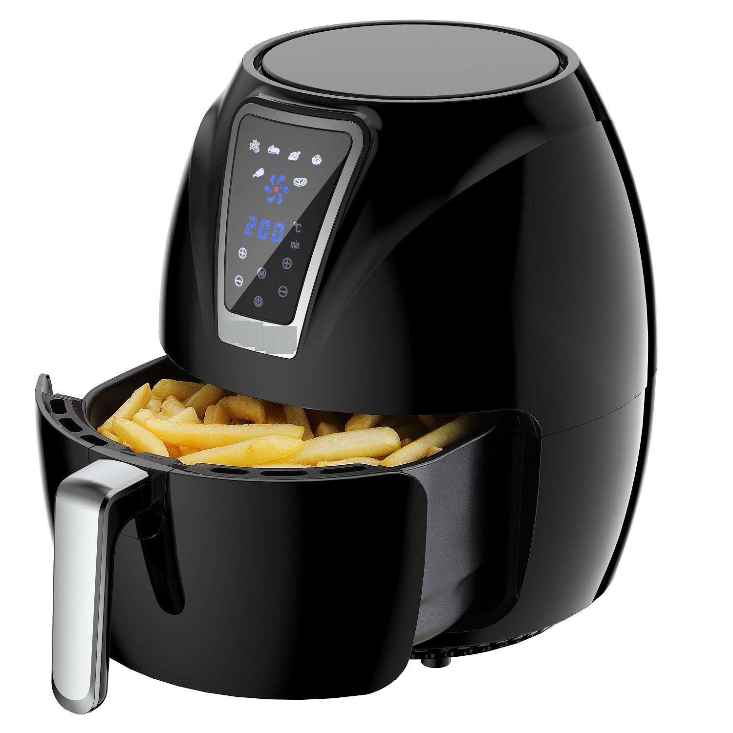 3L Capacity Smart Touchscreen Home Appliance 1300W Heating Power Compact Digital Cooking Air Fryer Oven