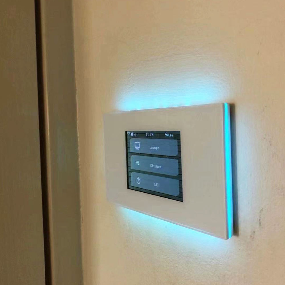 Longbang Home Automation 5-in-1 LCD WiFi Switch Smart Home with Power Consumption Google Alexa