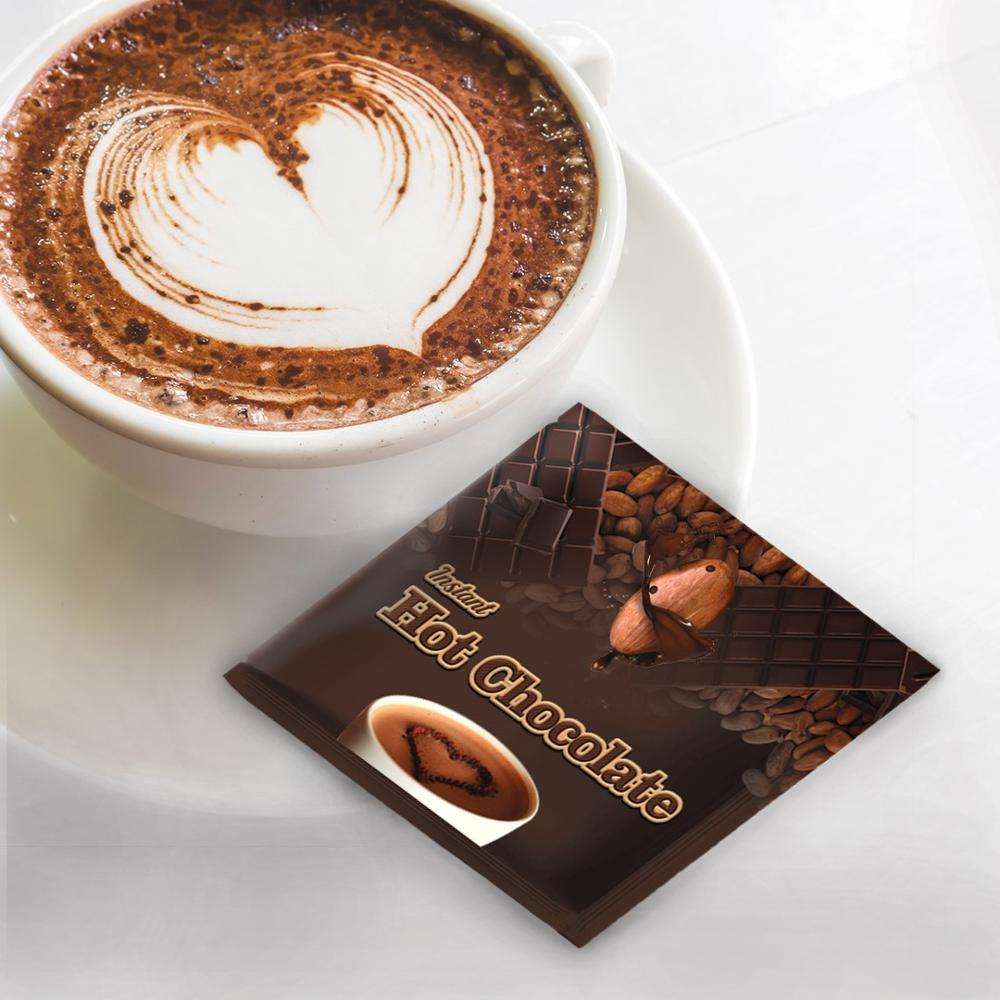 Best-selling halal OEM cocoa instant hot chocolate drink powder mix, food and beverage product